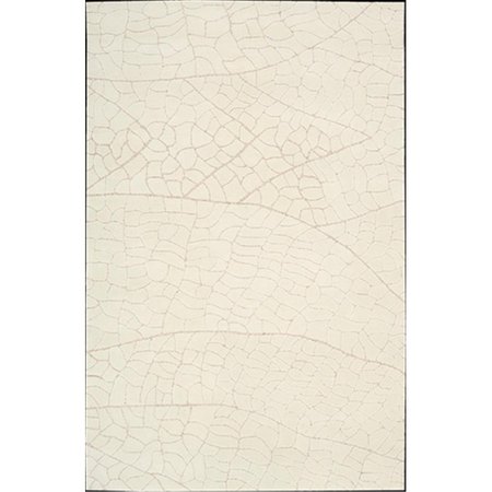 NOURISON Nourison 13738 Escalade Area Rug Collection Ivory 5 ft x 7 ft 6 in. Rectangle 99446137388